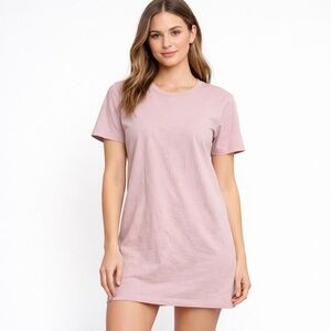 H&M Light Pink T-Shirt Dress Size Medium